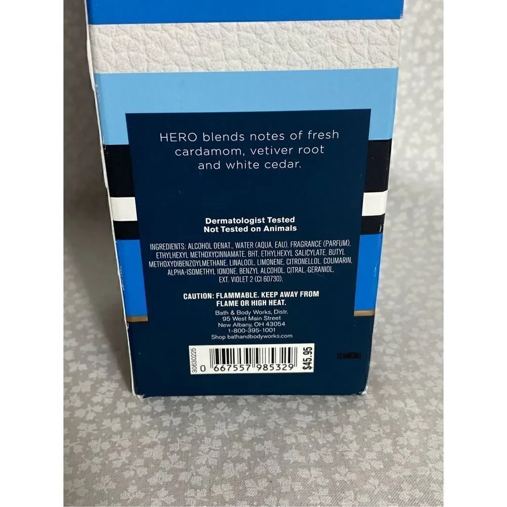 Bath and Body Works Men’s HERO 2 Piece Set